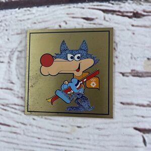 Winter Olympic Games Sarajevo 1984 Mascot Vucko‎  Vintage Metal